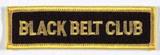 DanRho Stickabzeichen Black Belt Club