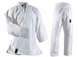 DanRho Karategi Tekki weiß 12 oz - Traditionelle Form. Schweres robustes Wettkampfmodell für den preisbewussten Karateka