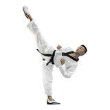 Fujimae Taekwondo WTF Anzug, Schwarzes Revers