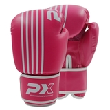 PHOENIX PX Boxhandschuhe Sparring, PU pink-weiß