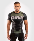 Venum  Venum ONE FC2 Rashguard Short Sleeves Black/Khaki