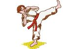 Budoten  Stickmotiv Karate Junge / Karate Boy DAC-SP2554
