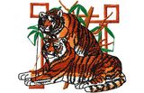 Stickmotiv Sibirische Tiger / Siberian Tigers - EMB-WM985