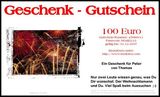 Budoten  Brief-Geschenkgutschein Karten-Design  Feuerwerk