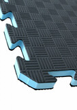 DAX Puzzlematten Standard 1 x 1 m x 2 cm, grau/schwarz