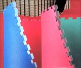 KWON Steckmatte Double - Flexibel einzusetzende Wendematte für alle Kampfsportarten mit Reisstrohprägung