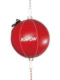KWON Kick-Punchingball rot - PU Kunstleder