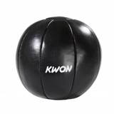 KWON Medizinball 3 kg, schwarz
