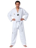 KWON  Taekwondo Anzug Fightlite, Weißes Revers