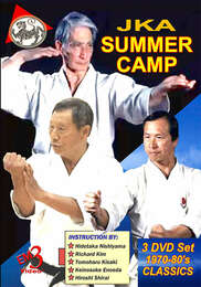 3 DVD Box JKA Japan Karate Association Summer Camp