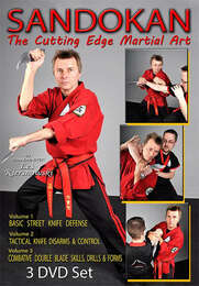 3 DVD Box Sandokan - The Cutting Edge Martial Arts