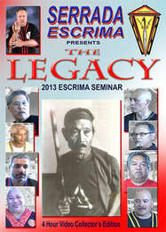2 DVD Box Serrada Escrima The Legacy Seminar 2013