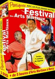 3 DVD Box Collection Das Kampfkunstfestival von Paris Bercy