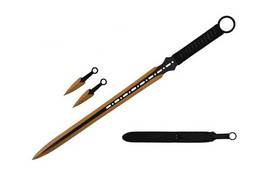 Ninja Schwert mit 2 Kunai N646