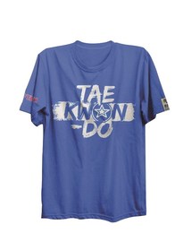 ITF T-Shirt TopTen Taekwondo, Blau