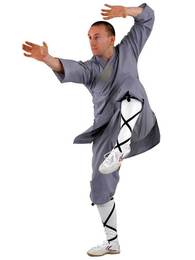 Shaolin Anzug grau