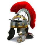 Römischer Centurio Helm mit roter Crista CH6155