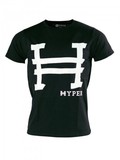 T-Shirt Hyper H, schwarz